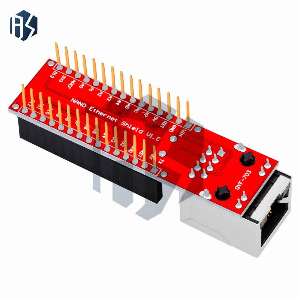 Nano V3 Ethernet Shield ENC28J60 HR911105A Microchip Webserver Board Zpaxo