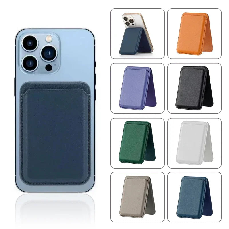 1 Strong Magnetic Leather Wallet Hide Stand Case Iphone 15 14 13 Max