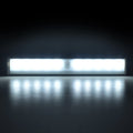 Drill-Free Magnetic Sensor Night Light USB Rechargeable for Closet Hallway Bedroom Automatic Induction Installation Zpaxo white