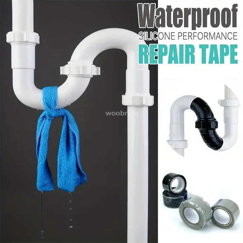 Super Strong Waterproof Stop Leaks Seal Repair Performance Silicone Adhesive Insulating Duct Tapes Duct Tape Zpaxo