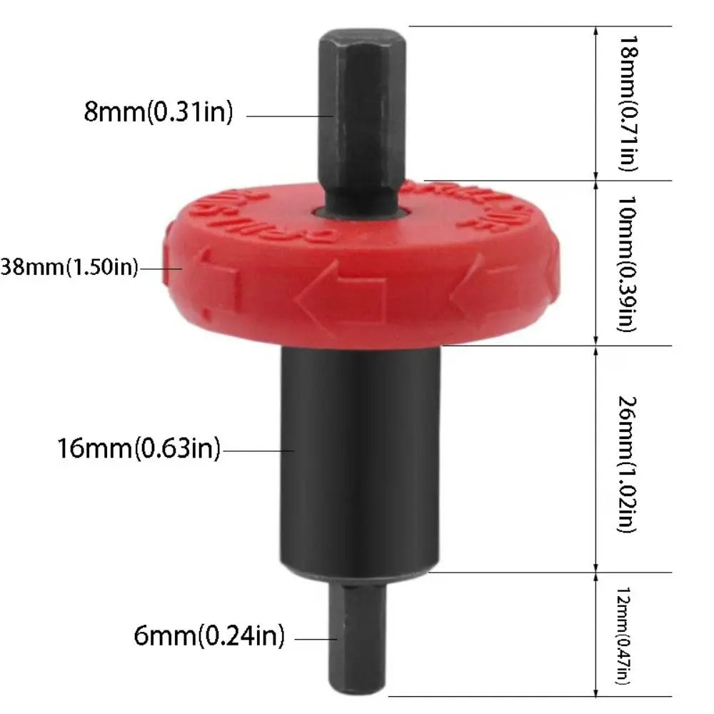 Durable Material Universal Lawn Mower Starter Plastic Power Conversion Red Black Adaptable Lawn Mower Starter Fast Start Zpaxo
