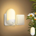LED Night Light Plug in Wall with Dusk to Dawn Photocell Sensor Energy Saving 0.5W Night Lighting Zpaxo UK