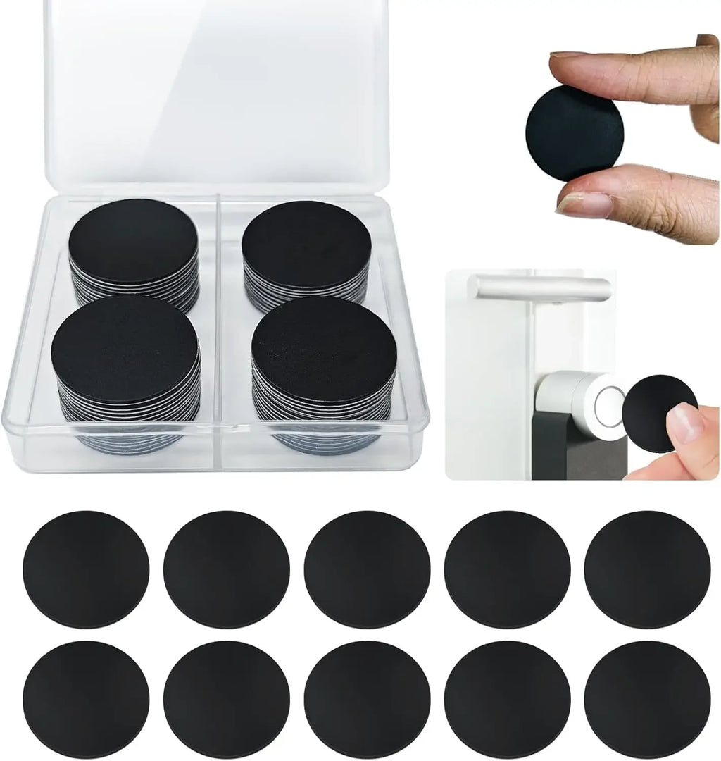 10 RFID NFC Ntg215 Tags Black Sticker 13 56MHz 215 Adhesive Labels Zpaxo 10pcs black