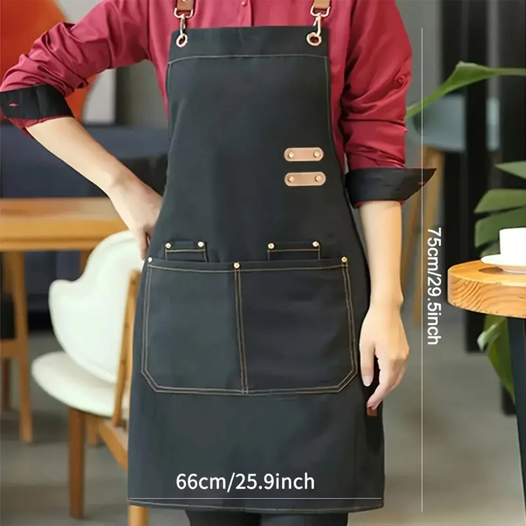 Multi-scene Work Apron Chefs Waiters Suitable Hotel Restaurant Coffee