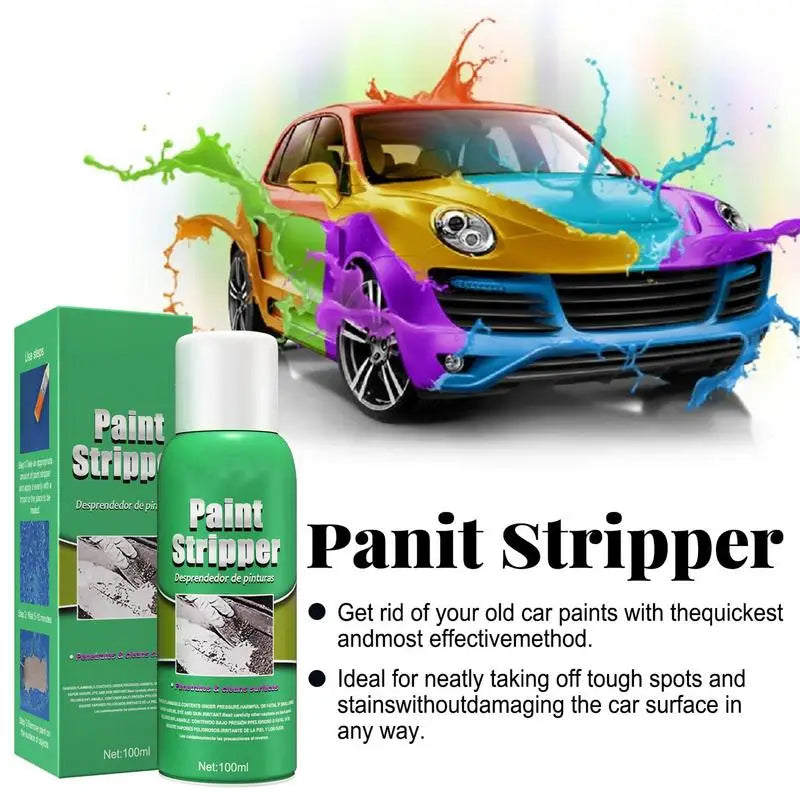 Car Wheel Hub Traceless Cleaning Paint Remover Care Removers Stripper