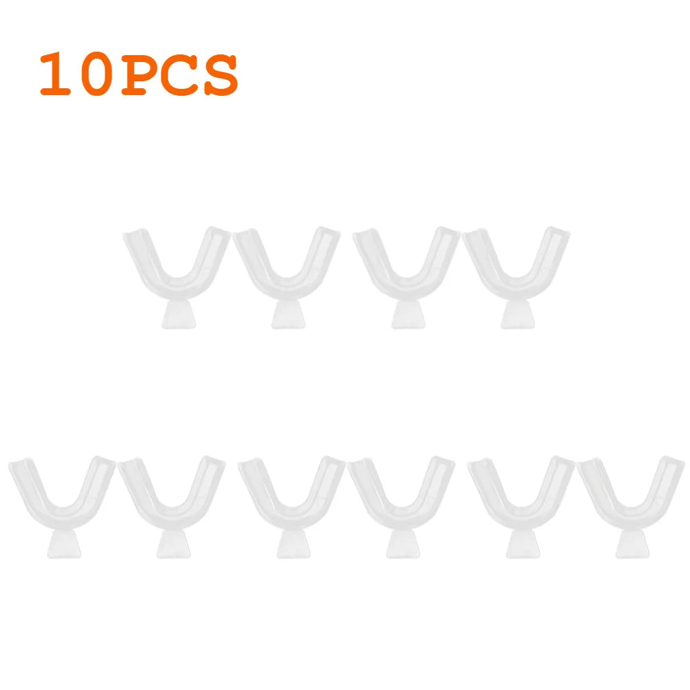 20- Silicone Mouth Guard Teeth Protector Bruxism Grinding Non-snoring Zpaxo 10PCS
