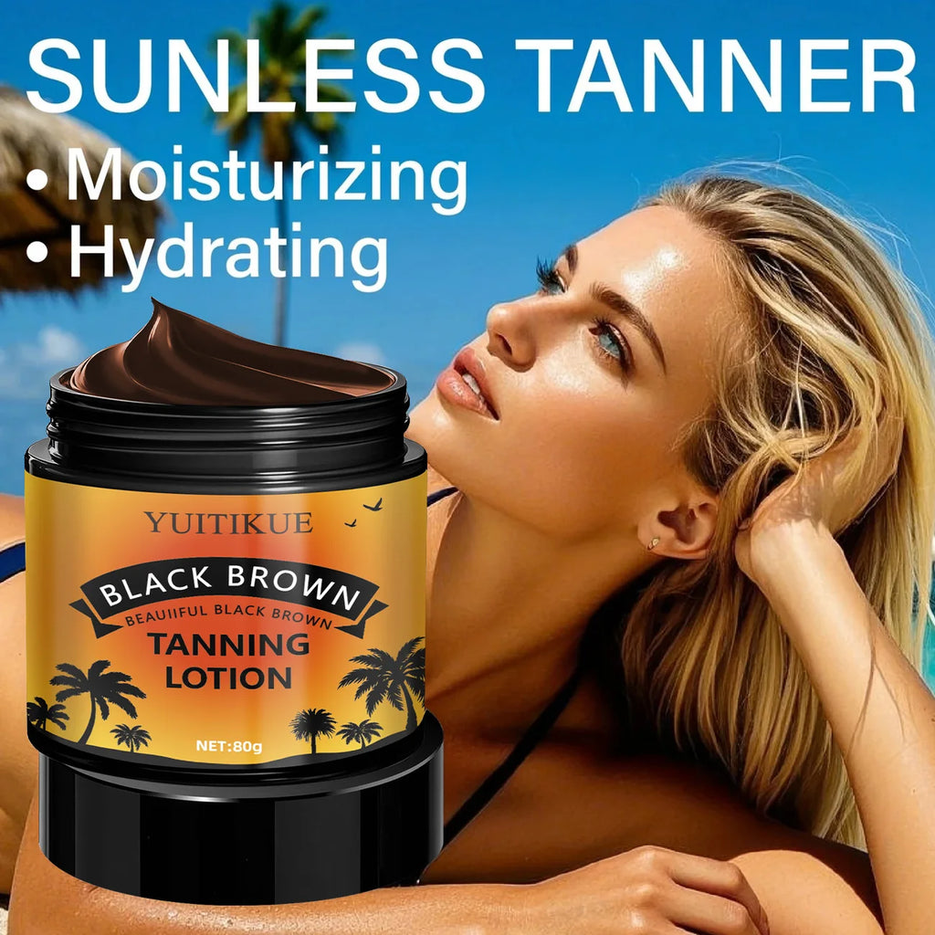 YUITIKUE Sunless Self-Tanning Lotion 80g – All Skin Tones Self Tanning Lotion Zpaxo