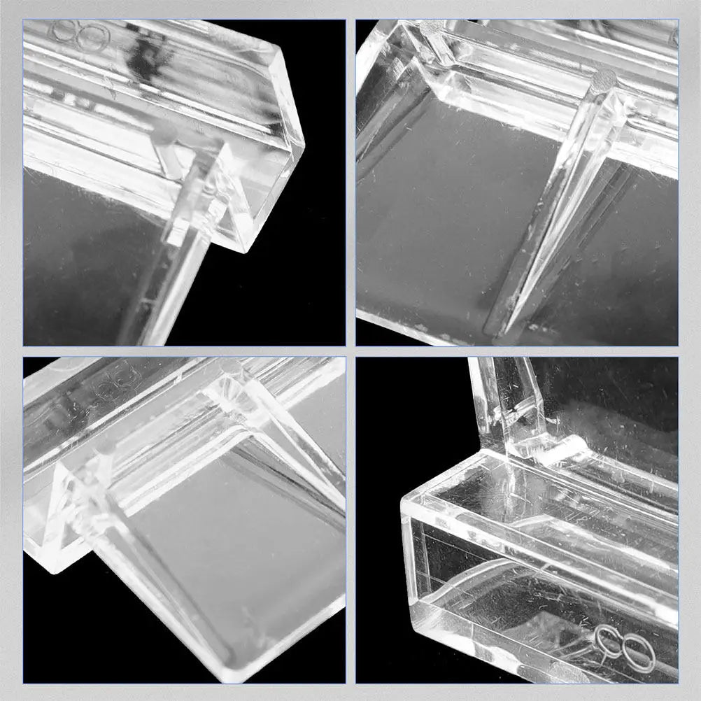 Acrylic Aquarium Lid Clamps Fish Tank Cover Support Bracket Glass