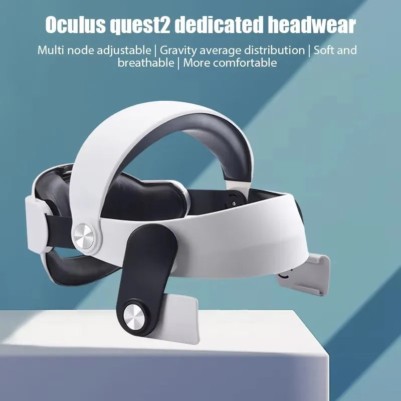 Adjustable Head Strap Headband for Meta Quest 2 VR Headset VR Headset Accessory Zpaxo