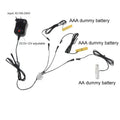 652F 3V-12V 1 3 2AAA+AA Battery Eliminators Beard Trimmer Toothbrush Zpaxo UK CN
