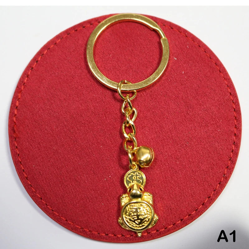 Fengshui Lucky Turtle Pendant Japan Sensoji Temple Golden Tortoise Zpaxo A1