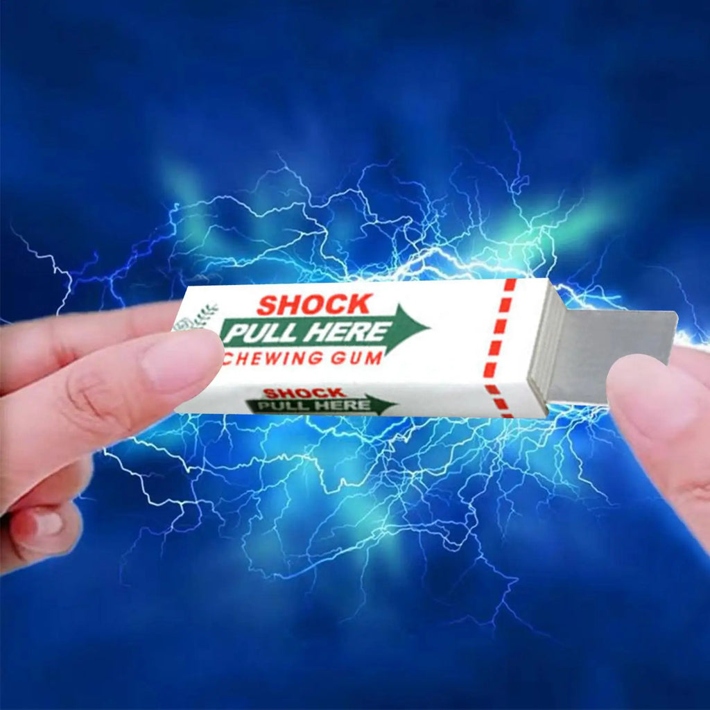 Electric Shock Chewing Gum Magic Prank Toy Street Jokes Easy Comedy