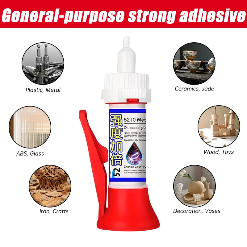1- Extra Strong Glue Multi-material Repair Shoe Ceramic Plastic Glass