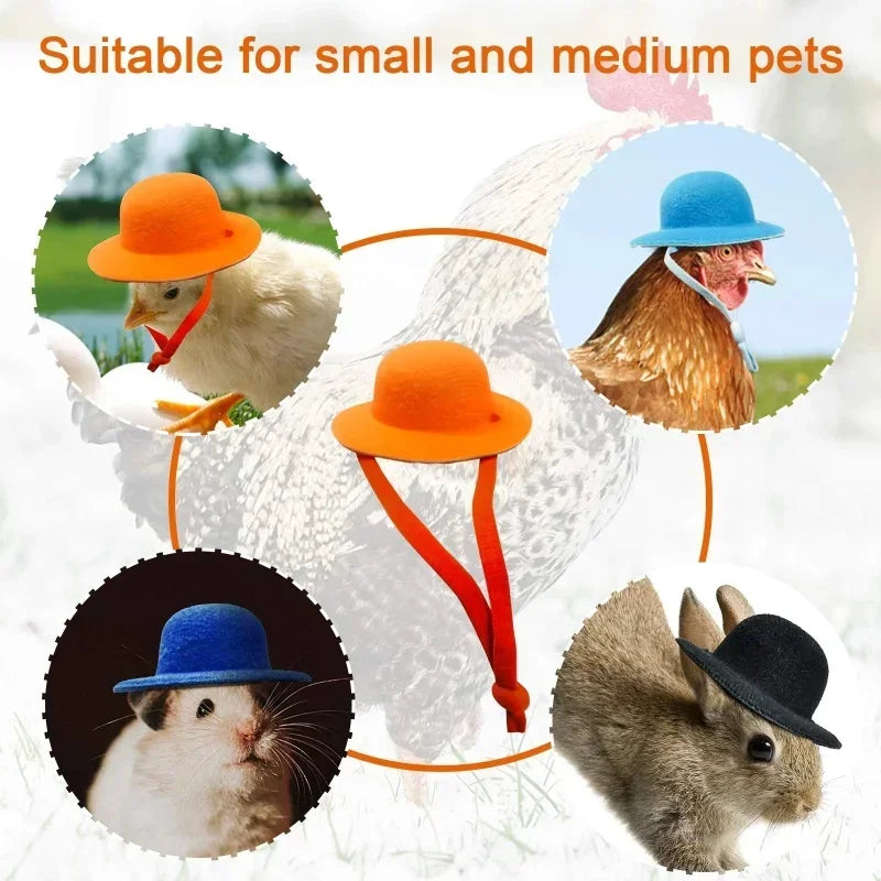 Funny Chicken Hat Elegant Show Costume Accessory Chickens Roosters