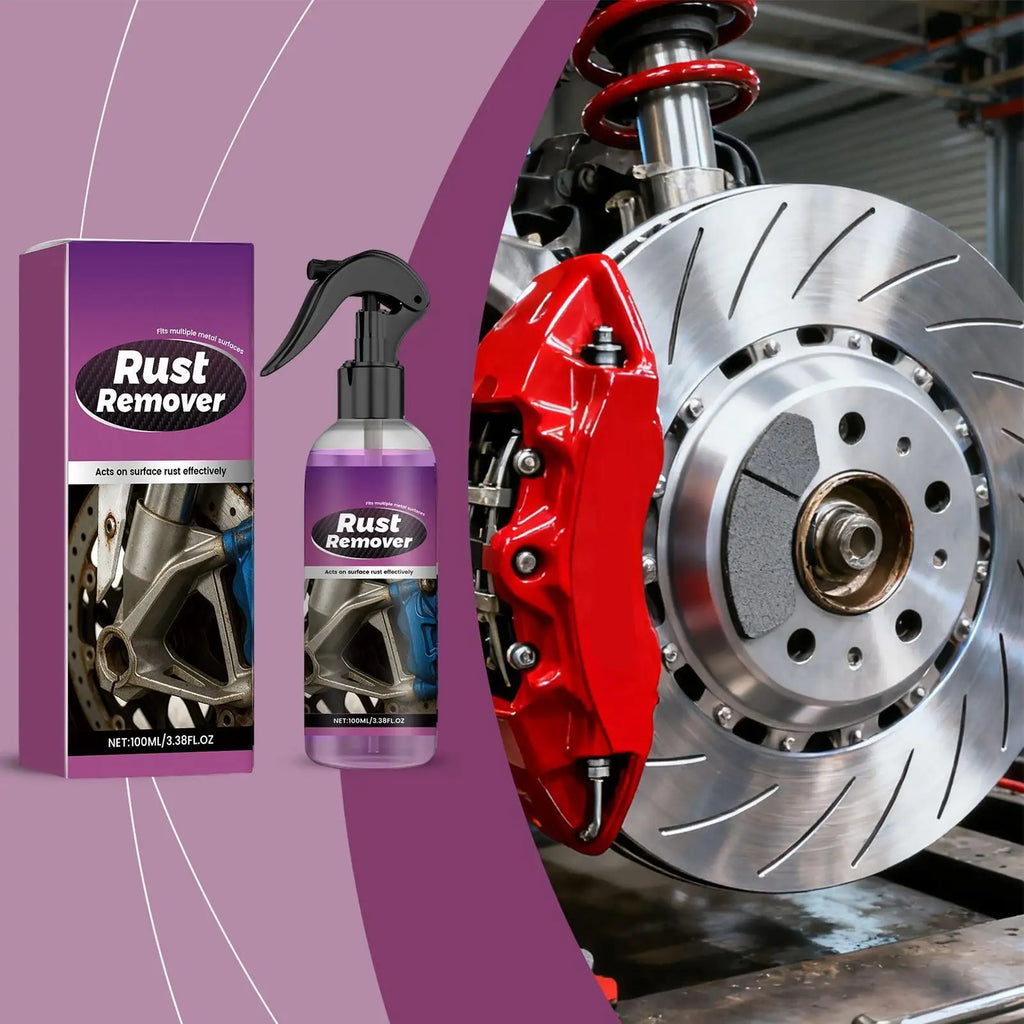 Car Rust Remover Auto Exhaust Pipe Rust Derusting Spray Quickly Car Wheel Hub Care Clean Metal Iron Prowder Stain Removal Agent Zpaxo