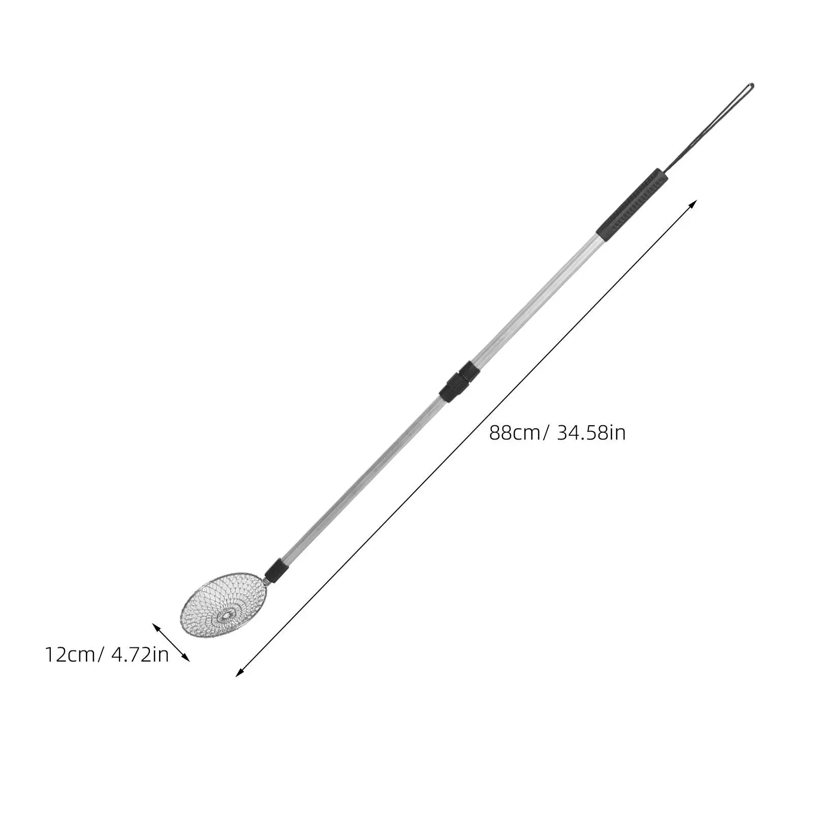 Adjustable Expandable Egg Grabber 17 32-29 5 Long Handle Stainless