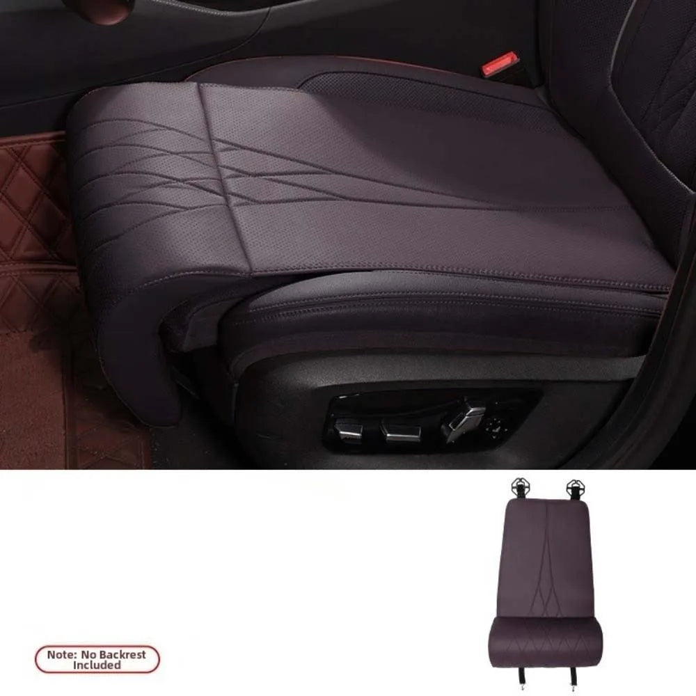 Universal Car Seat Leg Support Extension Leather Thickened Auto Zpaxo Coffee