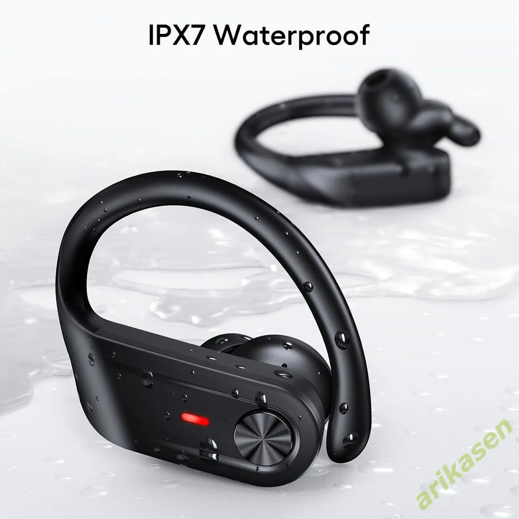 Sports Bluetooth Headphones Wireless TWS Earphones IPX7 Waterproof