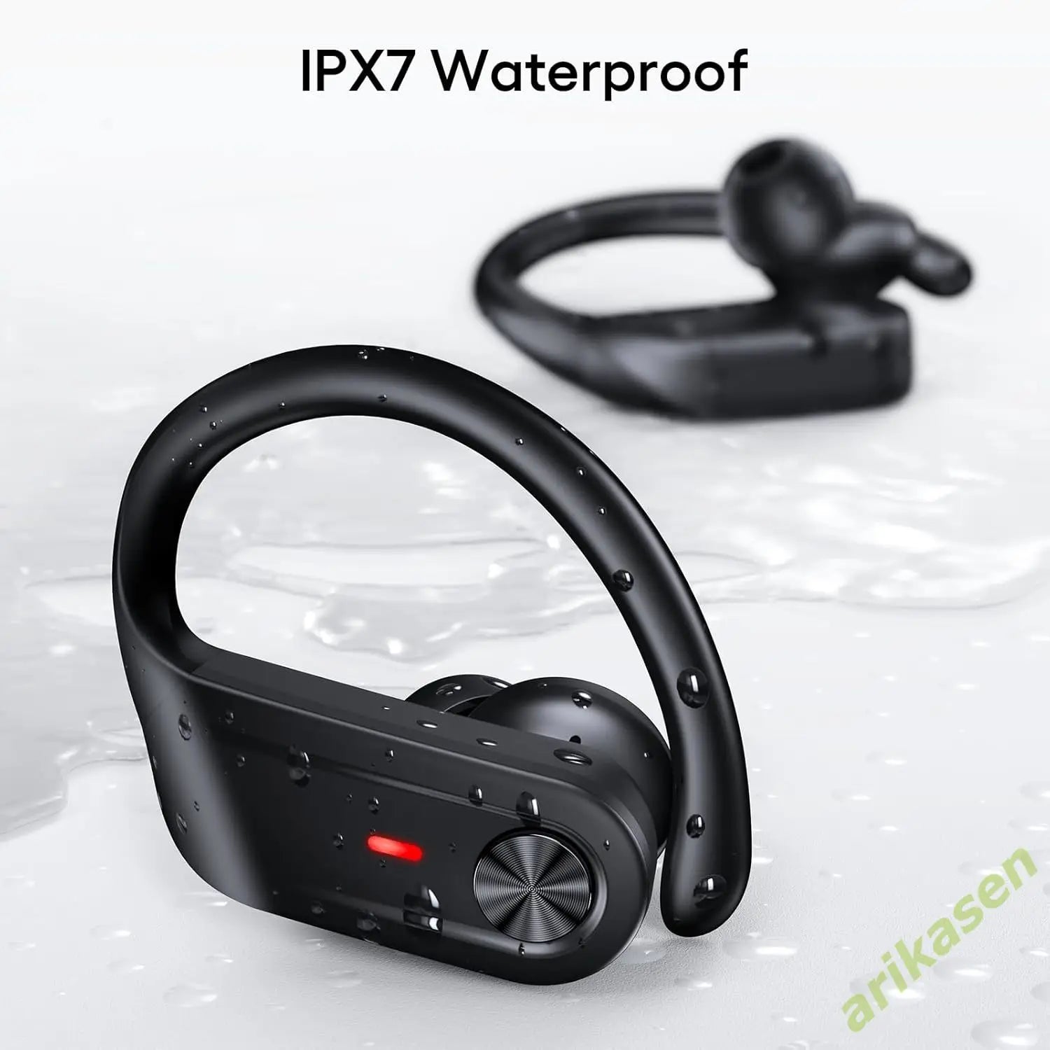 Sports Bluetooth Headphones Wireless TWS Earphones IPX7 Waterproof