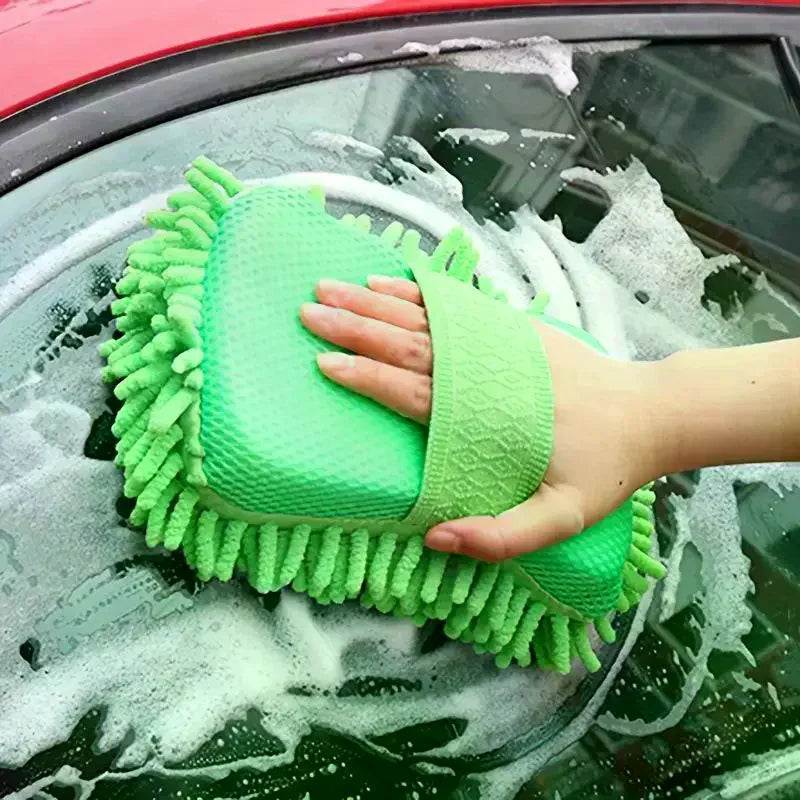 Microfiber Car Wash Sponge – Scratch-Free Auto Detailing