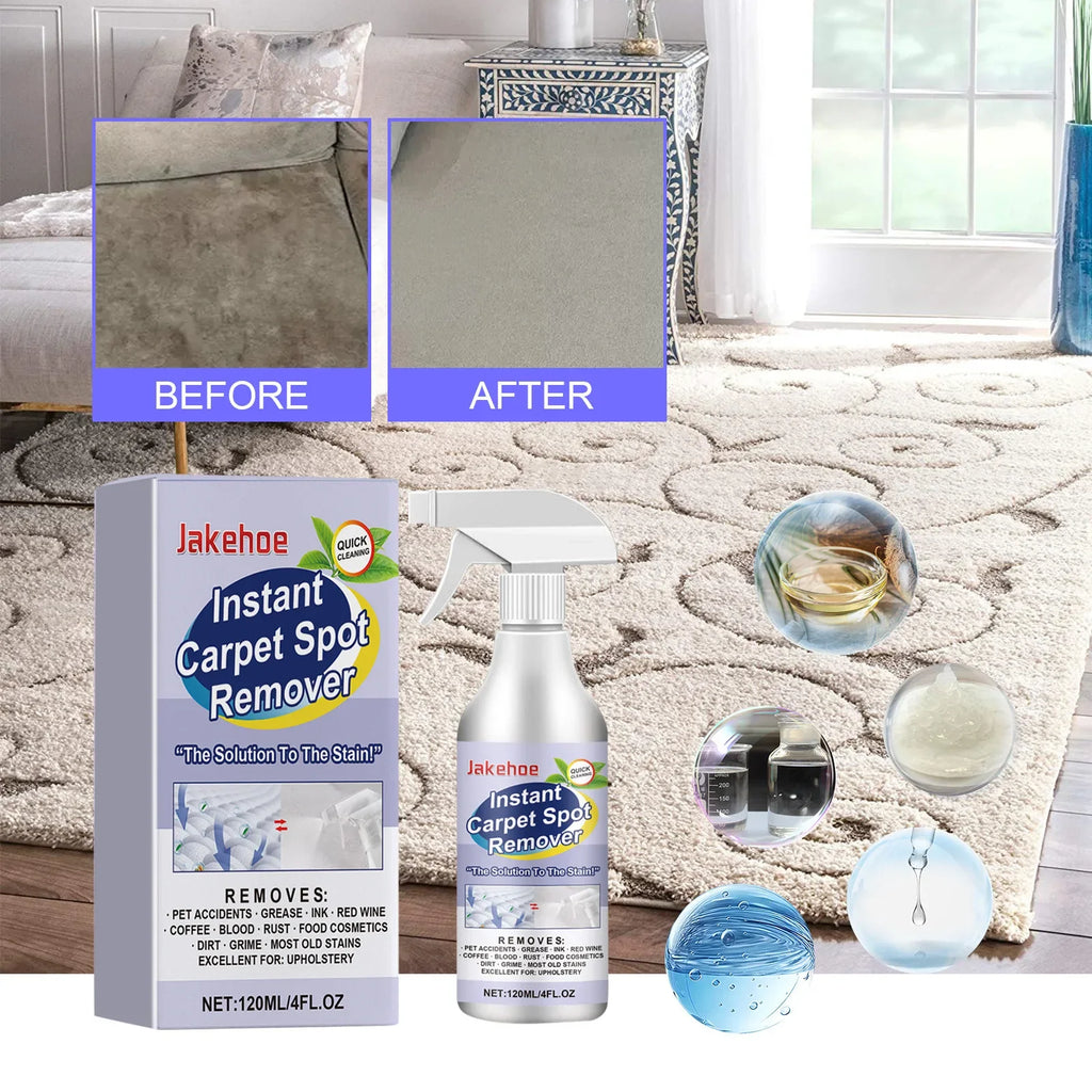 Carpet Cleaner Liquid Safe Lasting Powerful Stains Remover Fabric Sofa Surfaces Clean Multifunctional Carpet Fragrance Detergent Zpaxo