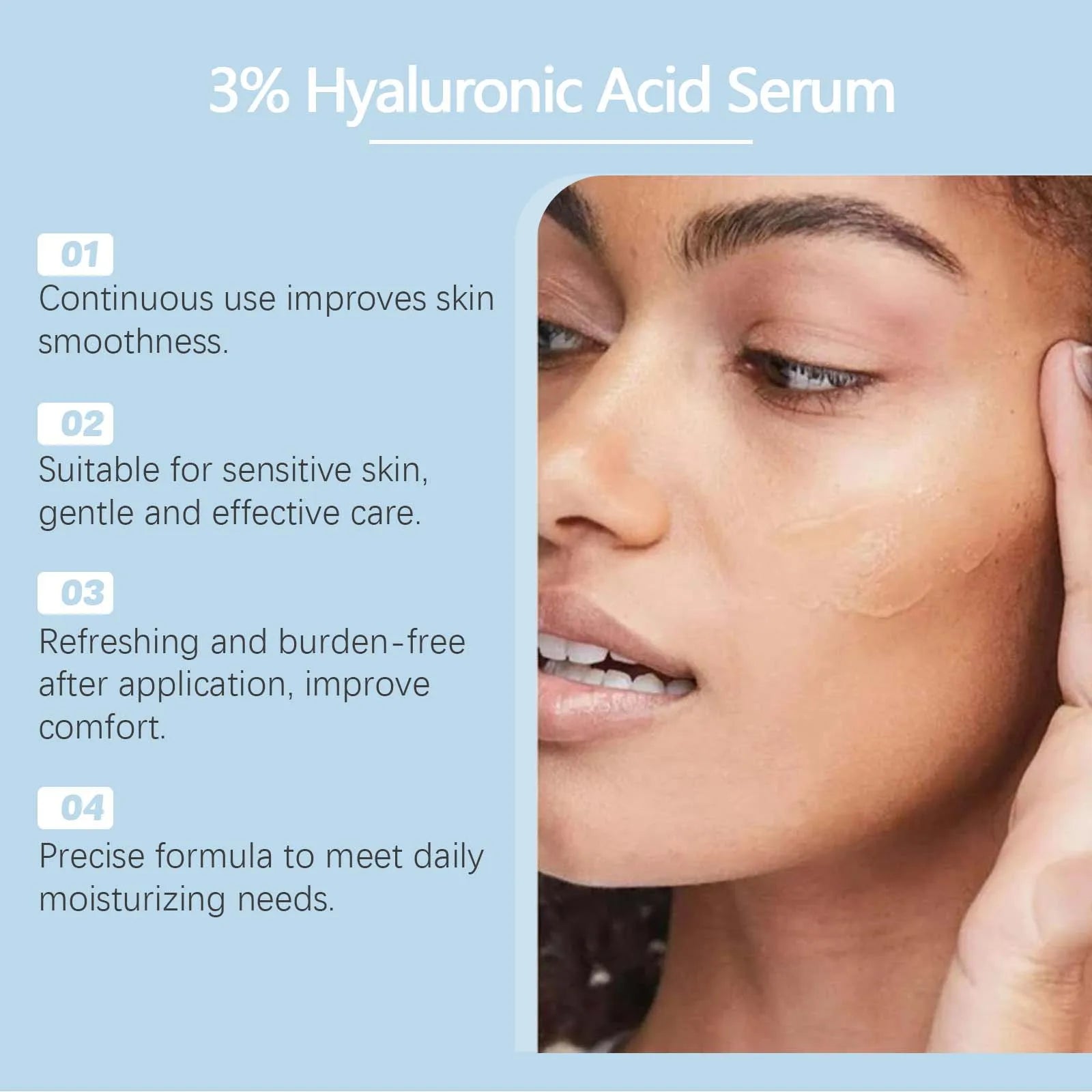3% Hyaluronic Acid Serum – Hydrating Pore Minimizing Face Serum Hyaluronic Acid Serum Zpaxo