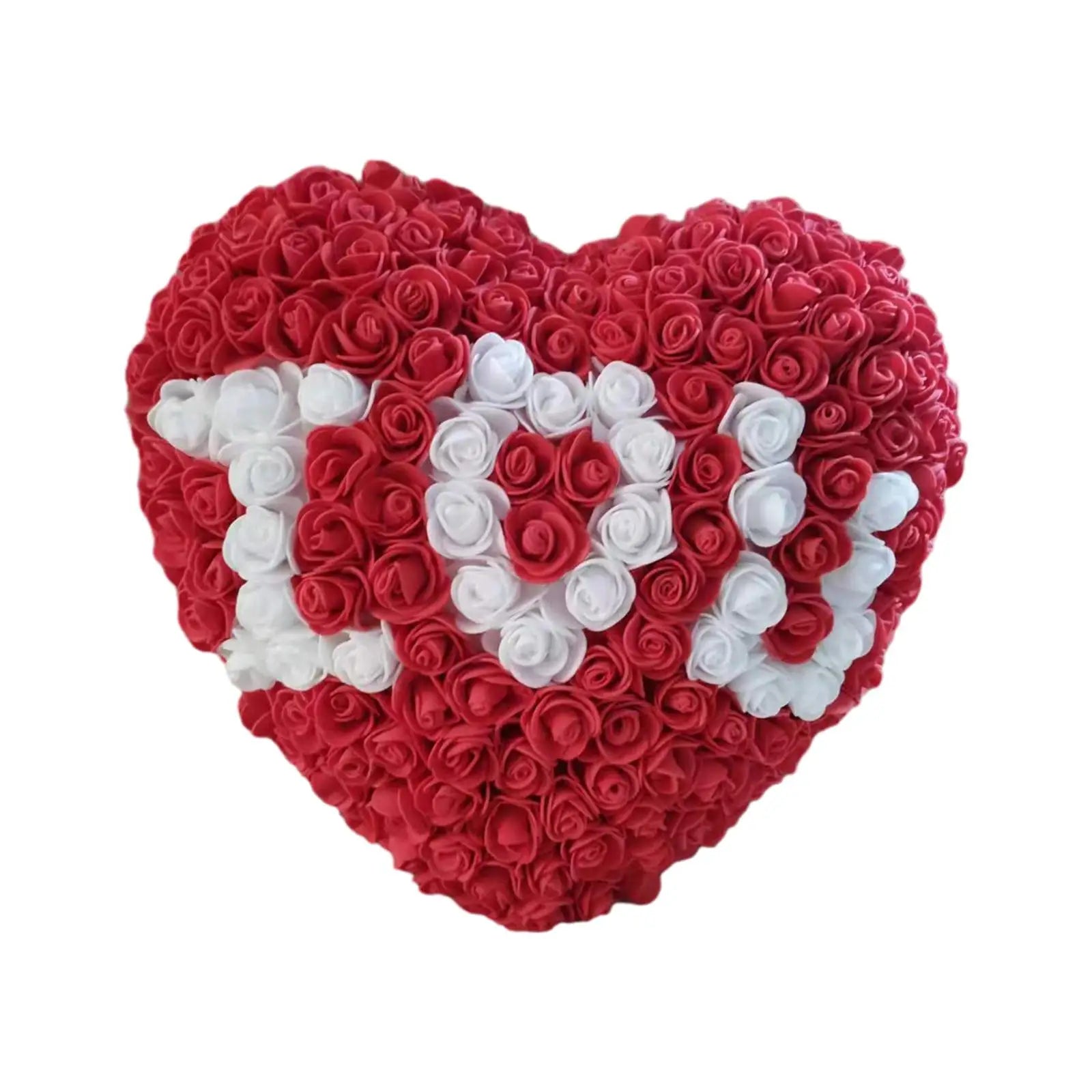 Valentine's Day Rose Heart Rose Flower Valentines Gifts Preserved Roses for Wife Daughter Girlfriend Friend Her Anniversary Zpaxo I Love U