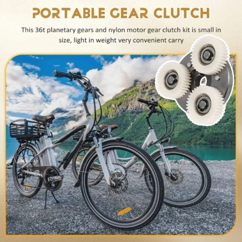 36T Planetary Gear Nylon Clutch Replacement MXUS Bafang Motor Zpaxo