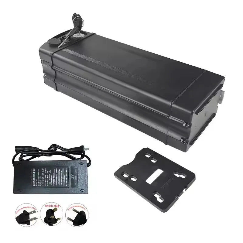 New 48V 52V Silverfish-Batterie Pour Vélo Électrique 30AH 20Ah 17Ah Batteries Haute Capacité Cellules 18650 Power 500-2000W Zpaxo