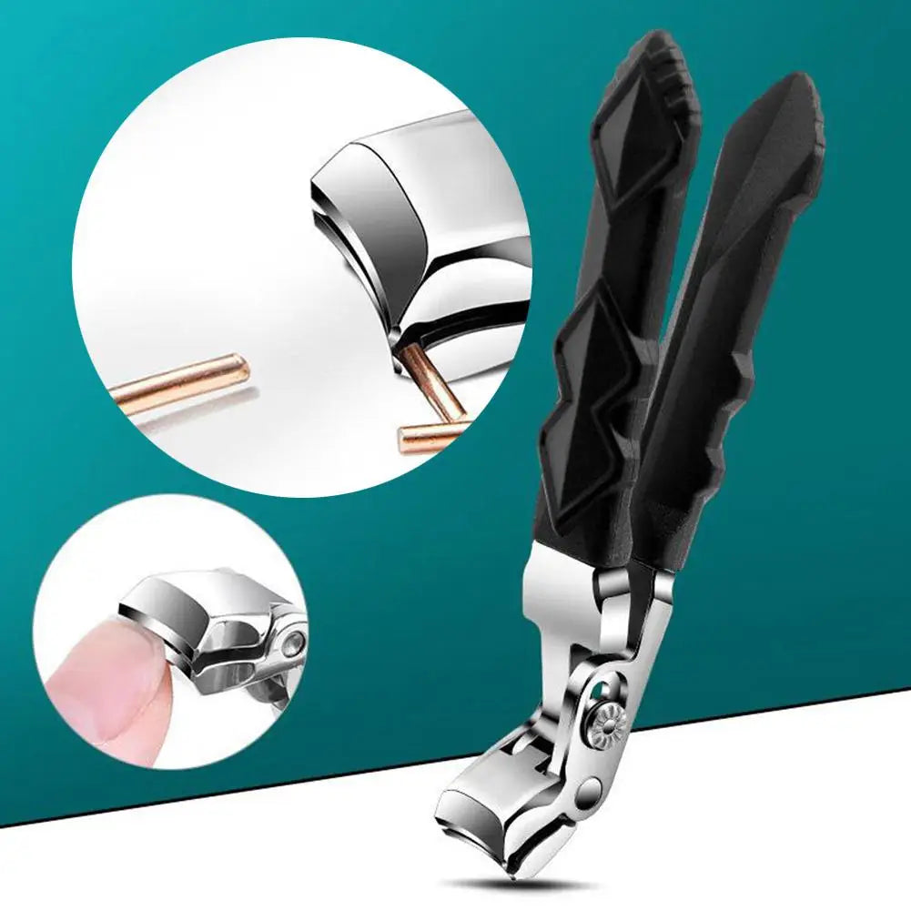 New Anti-Splash Nail Clippers Large Thick Hard Special Nail Clippers Diagonal Pliers Nail Scissors Household Manicure Tools Zpaxo