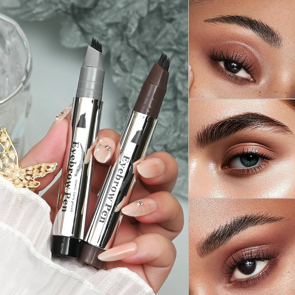 Eyebrow Pencil Waterproof Sweat Resistant Long-lasting Quick Drying