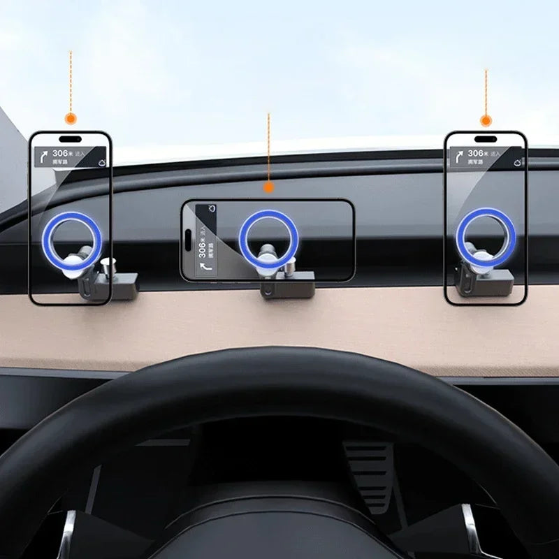 Magnetic Car Phone Mount for Tesla Model 3 & Y | MagSafe