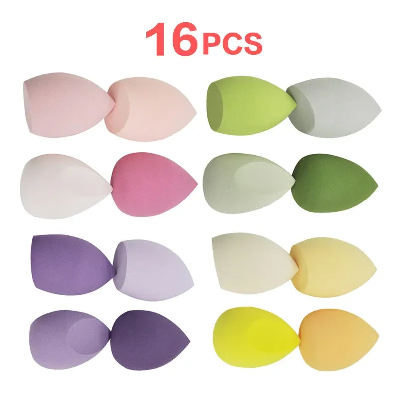 4-Pack Makeup Sponge Blender – Foundation & Powder Puff Set