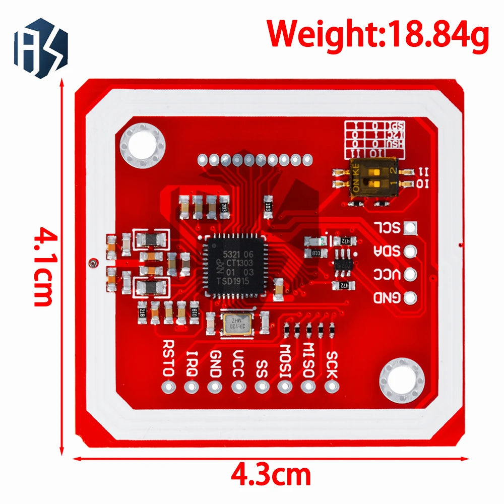 ‌PN532 Pro 2025 NFC 2.0 Industrial Controller - 13.56MHz Multi-Protocol RFID Module with ISO 14443A/B & FeliCa Support Zpaxo