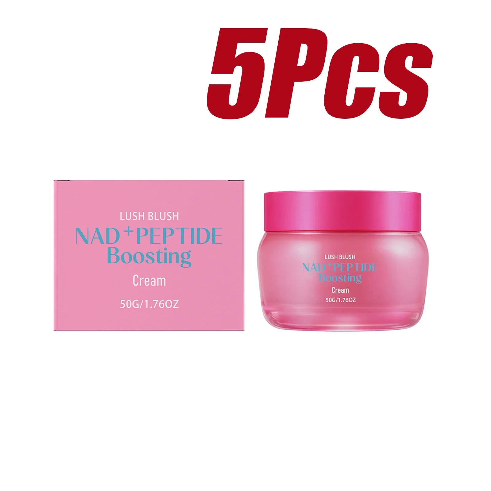 Hoygi NAD+ Peptide Firming Face Cream – Anti-Wrinkle & Hydrating Anti-Aging Face Cream Zpaxo 5Pcs