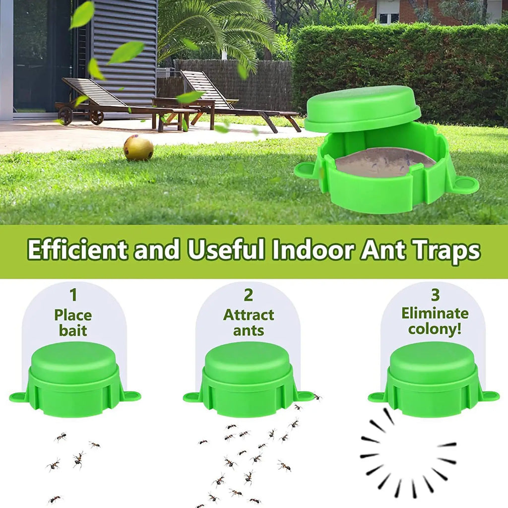 Ant Bait Trap Reusable Eliminator Station Control Tool Household