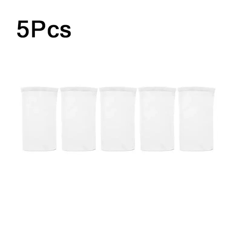 5 Swimming Pool Skimmer Socks Filter Reusable Basket Leaves Debris Zpaxo 5pcs