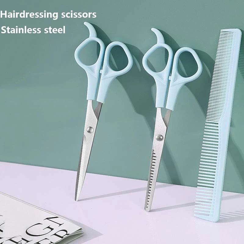 Special bangs hair cutting set for hairdressing scissors, hairdressing scissors for thinning teeth, flat cutting tools, scissors Zpaxo