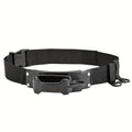 Adjustable Fishing Rod Holder Belt Portable Multifunctional Dual-mode Zpaxo black