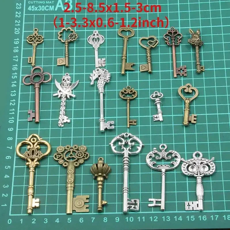 50g Mini Metal Charms Set – DIY Jewelry Making Pendants