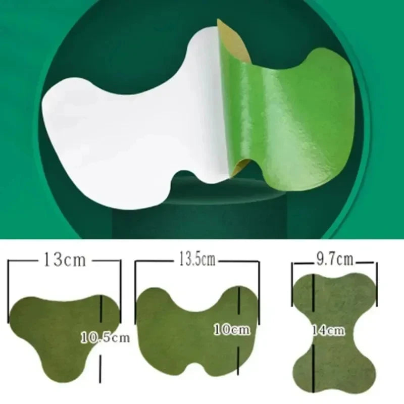 Mugwort Self-Heating Patches – Knee, Neck & Shoulder Warmth