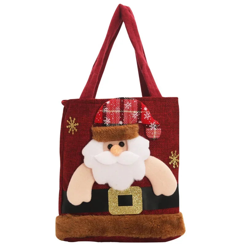 2025 Christmas Portable Apple Bag Eve Creative Candy Children's Small