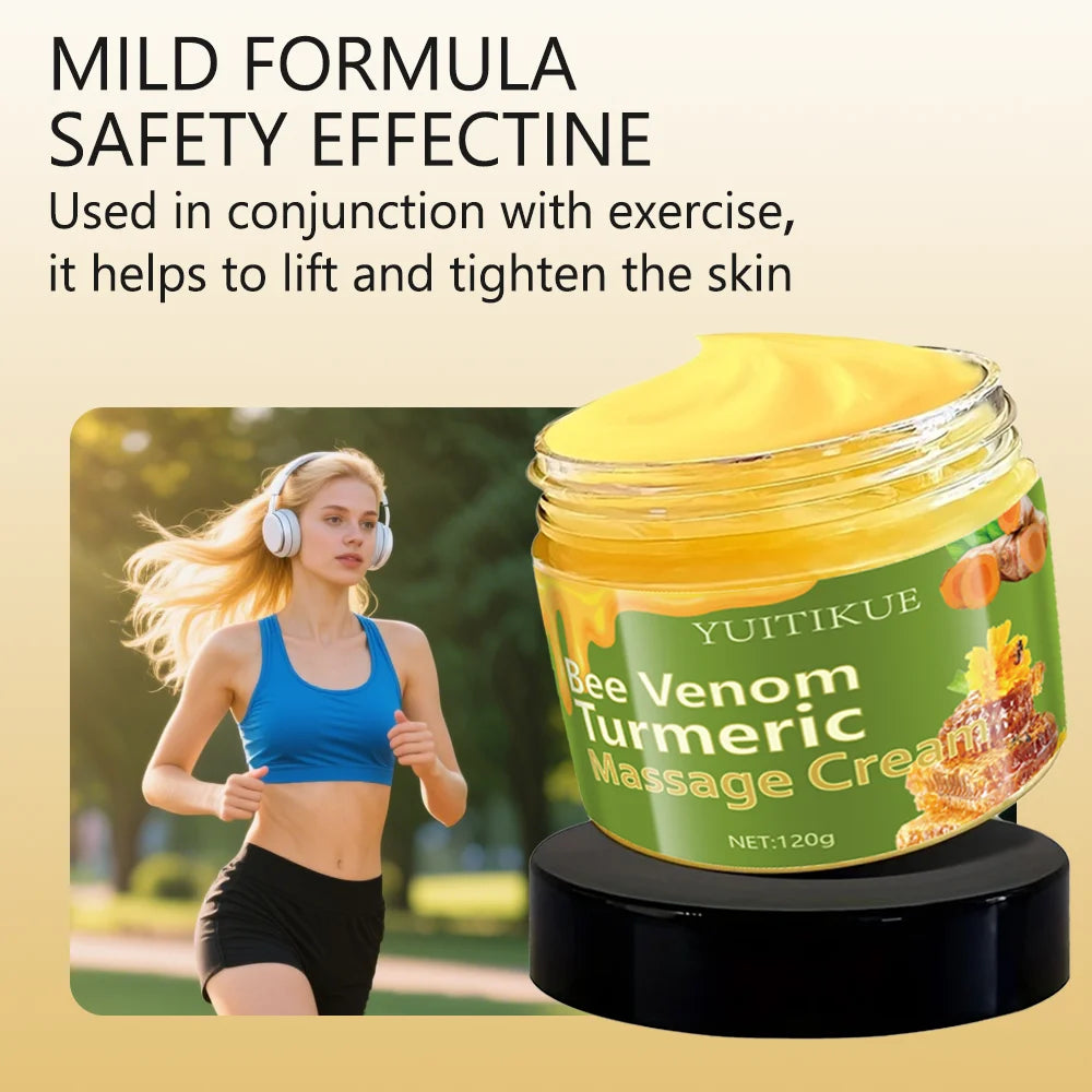 YUITIKUE Firming Cream 120g – Bee Venom & Turmeric Body Cream Body Firming Cream Zpaxo