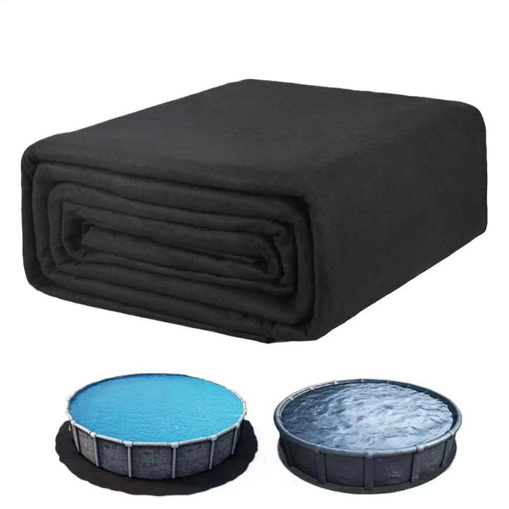 Round Pool Ground Pad Foldable Puncture-proof Protective Mat