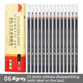 Pull Eyebrow Pencil Black Leather Makeup Wild Line Waterproof Hard