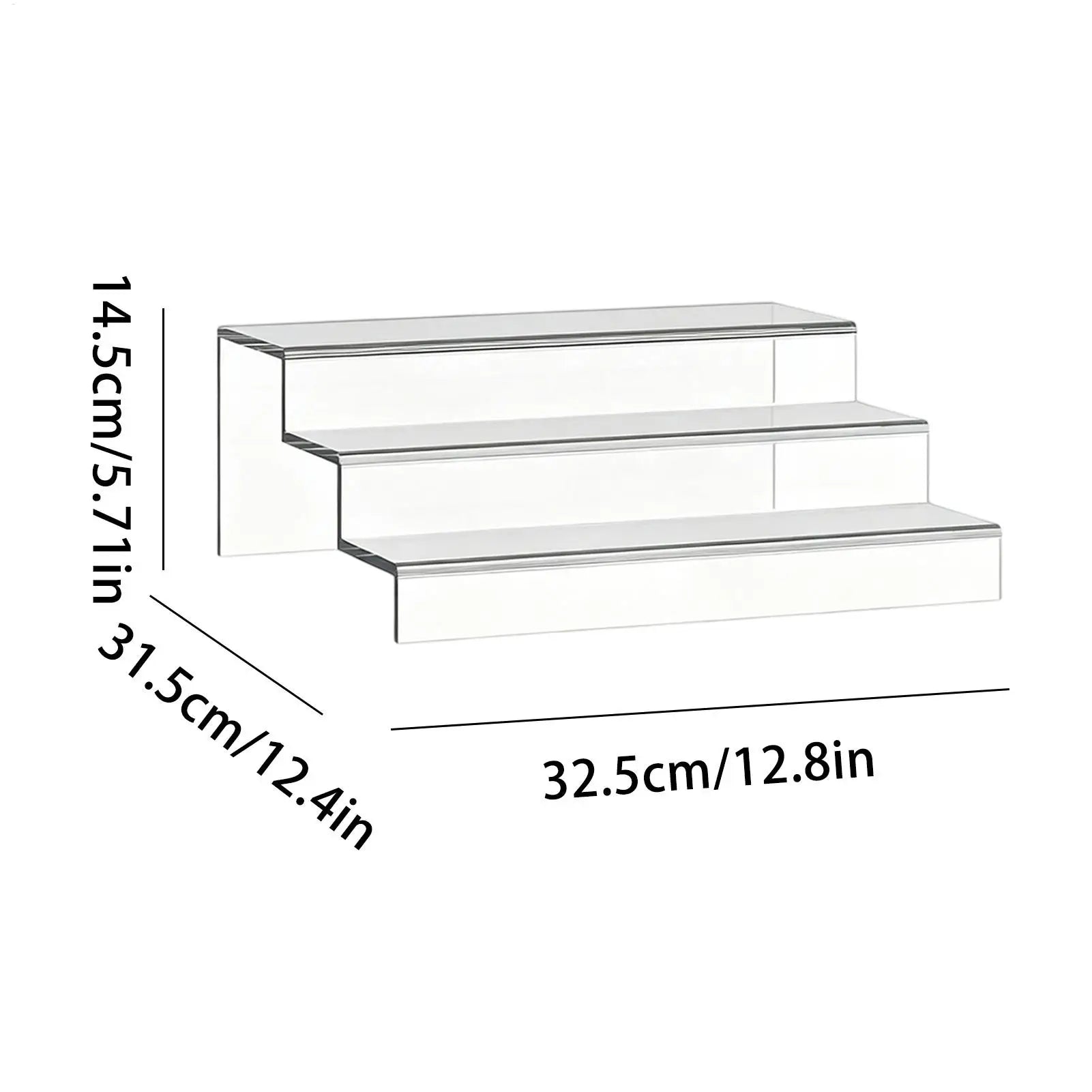 Can Organizer Pantry 3-Tier Acrylic Expandable Space Saving