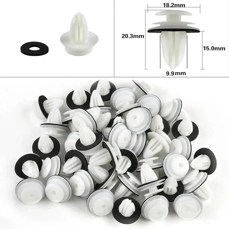 Car Door Panel Clip Trim Fixing Auto Bumper Mudguard Automotive