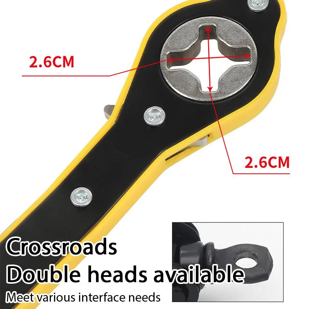 Universal Car Jack Handle Wrench – Labor-Saving Crank Tool Car Jack Wrench Zpaxo