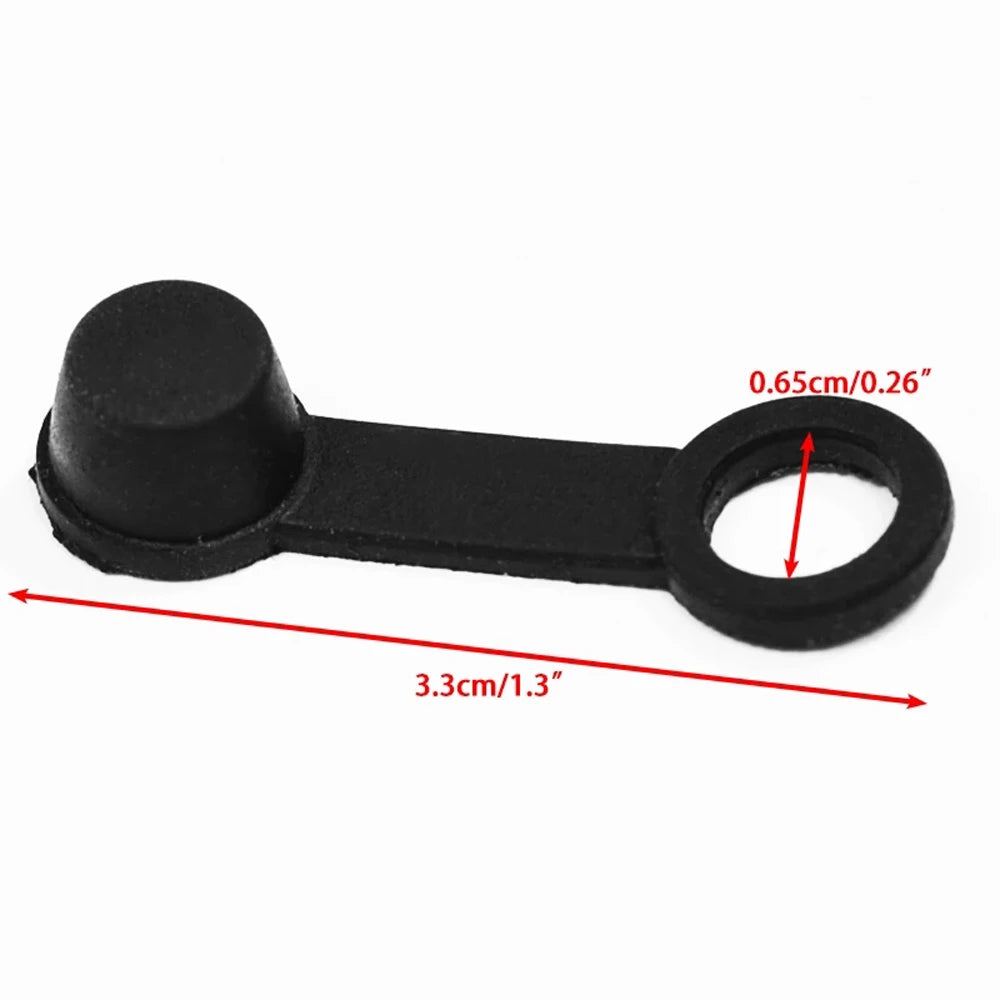 Motorcycle Valve Rubber Dust Cap Car Cover Screw Bleed Nipple Brake Zpaxo