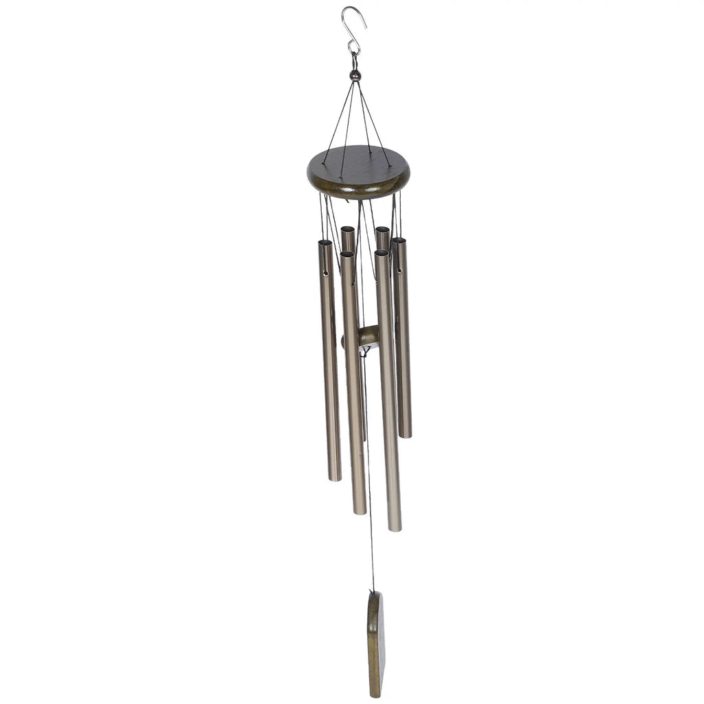 Aluminum Tube Wind Chime 6 Tubes Rust-resistant Corrosion-proof